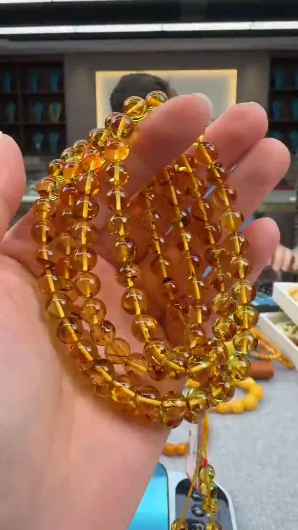 【闪购商品】琥珀颈饰未镶嵌序列号016