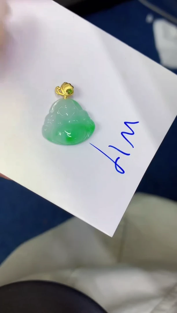 颈饰未镶嵌翡翠缅甸天然翡翠A货