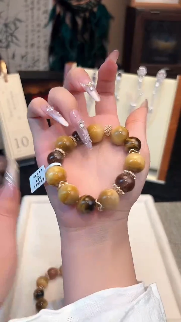 【闪购商品】水晶手链合金大金霸