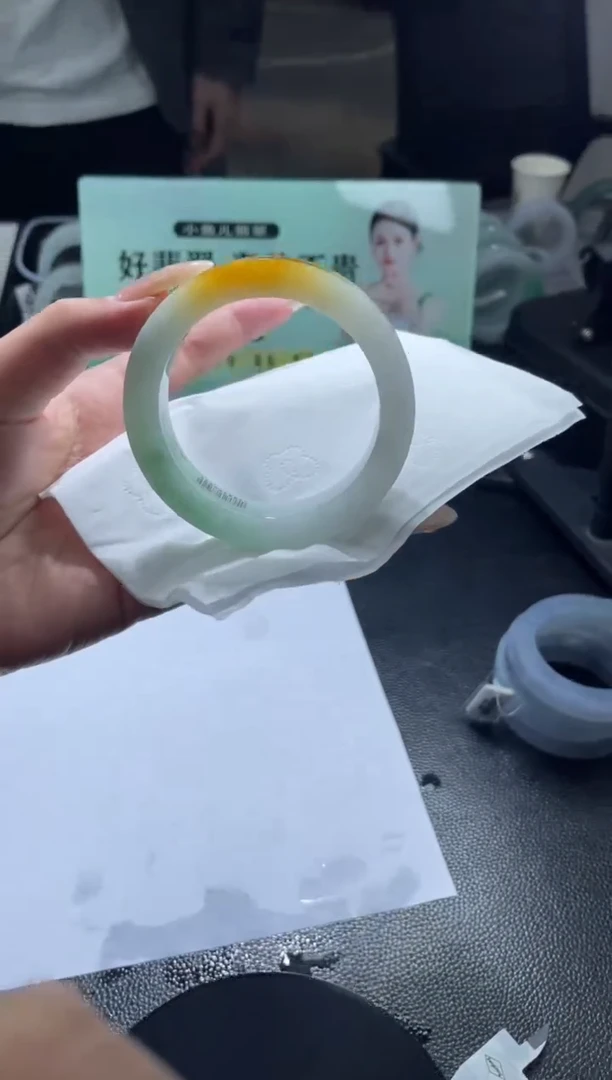 未镶嵌手镯定制翡翠小*爱手镯CXY/发一件