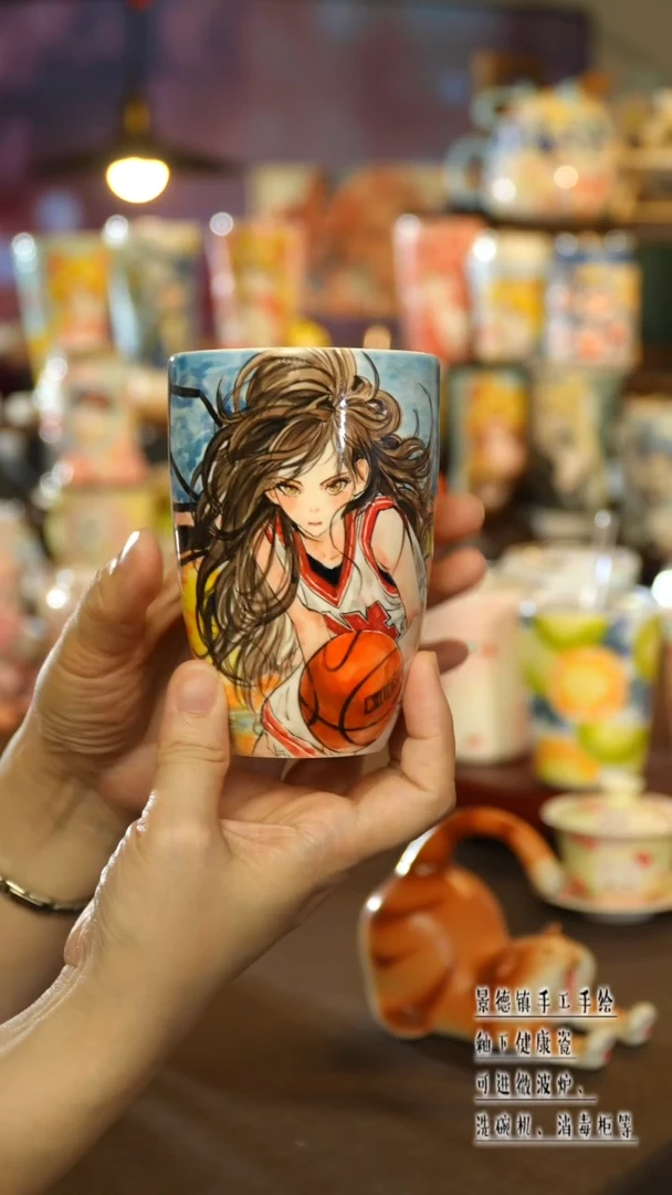 景德镇陶瓷手工手绘&W254