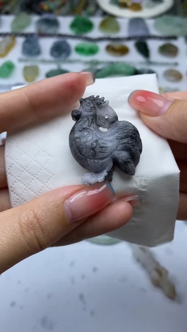 未镶嵌定制翡翠毛货定制不退不换