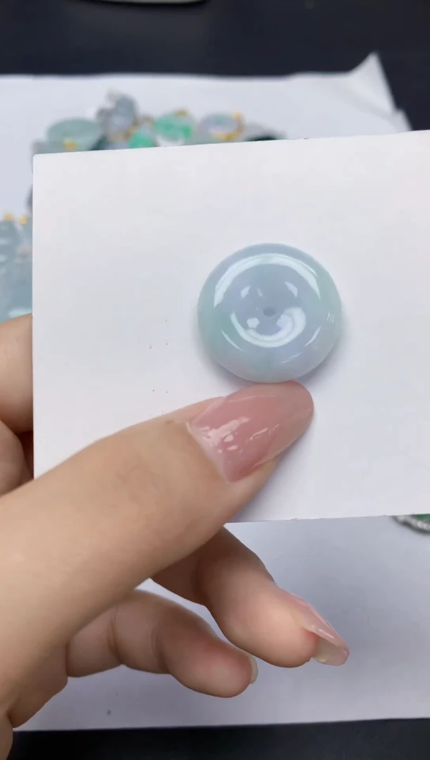 颈饰未镶嵌翡翠天然缅甸a货翡翠百元以上9元证书费自理