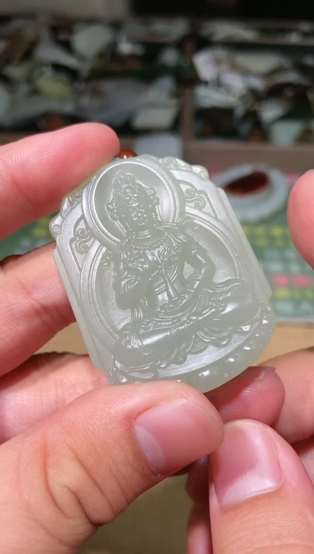 颈饰未镶嵌和田玉多样性拍一发一2025