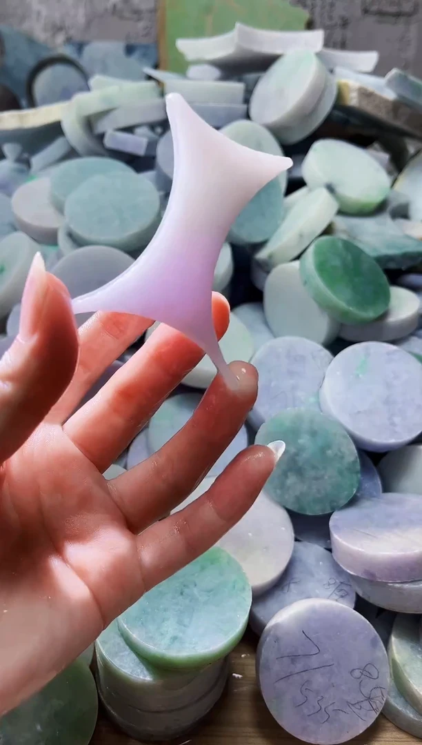 配石翡翠天然翡翠A货856