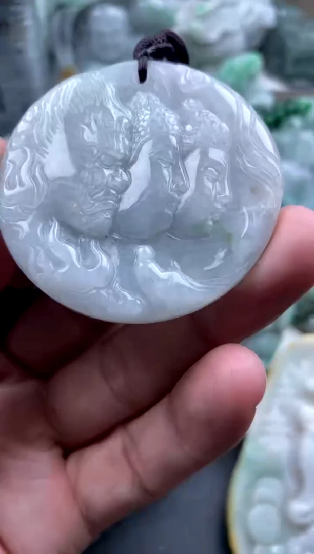 吊坠(不含链)未镶嵌翡翠1