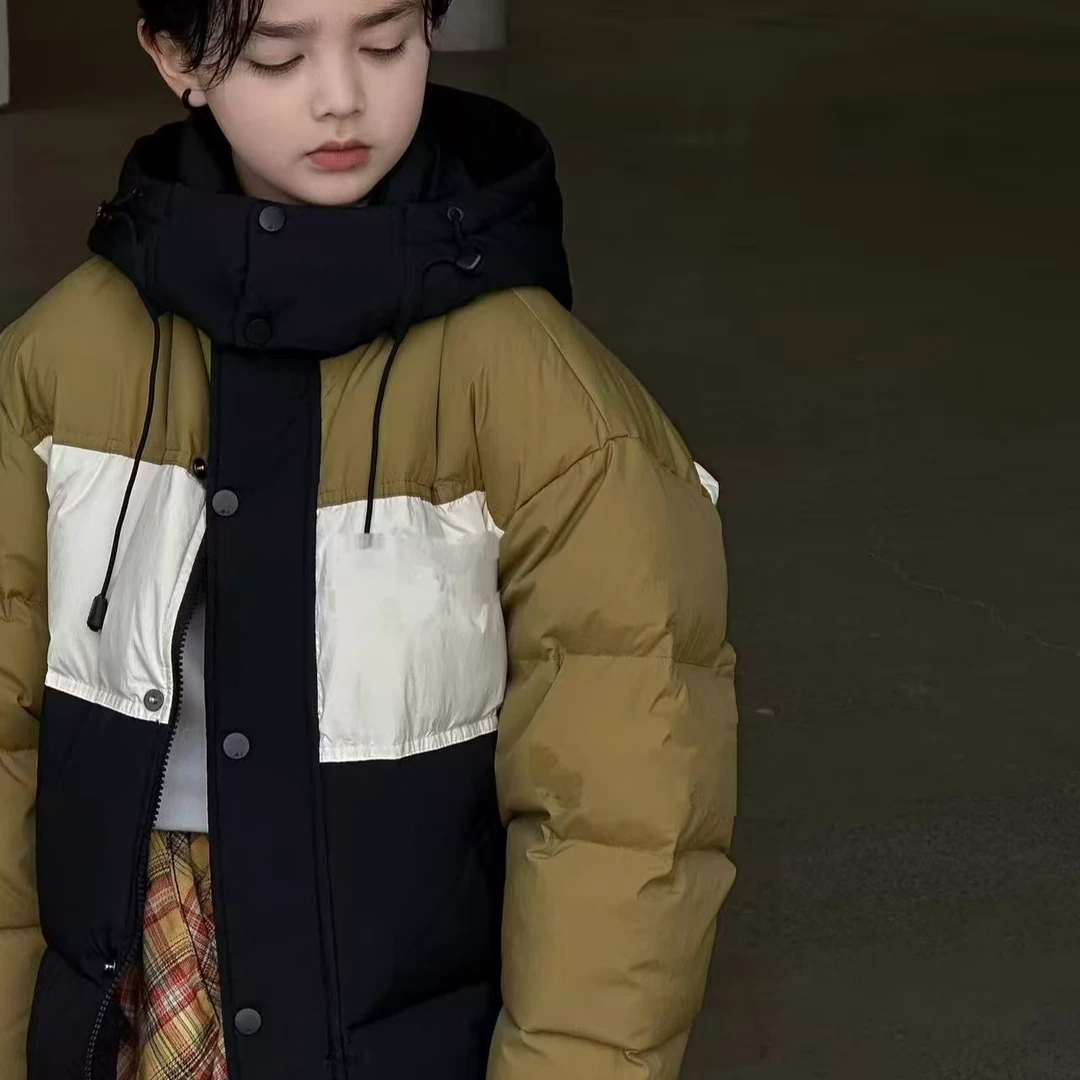 【实体专柜】NJJ5510姜黄色安心羽绒服【120-160】