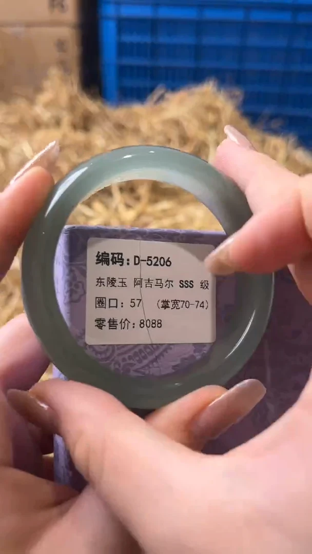 未镶嵌手镯石英质玉D-5206