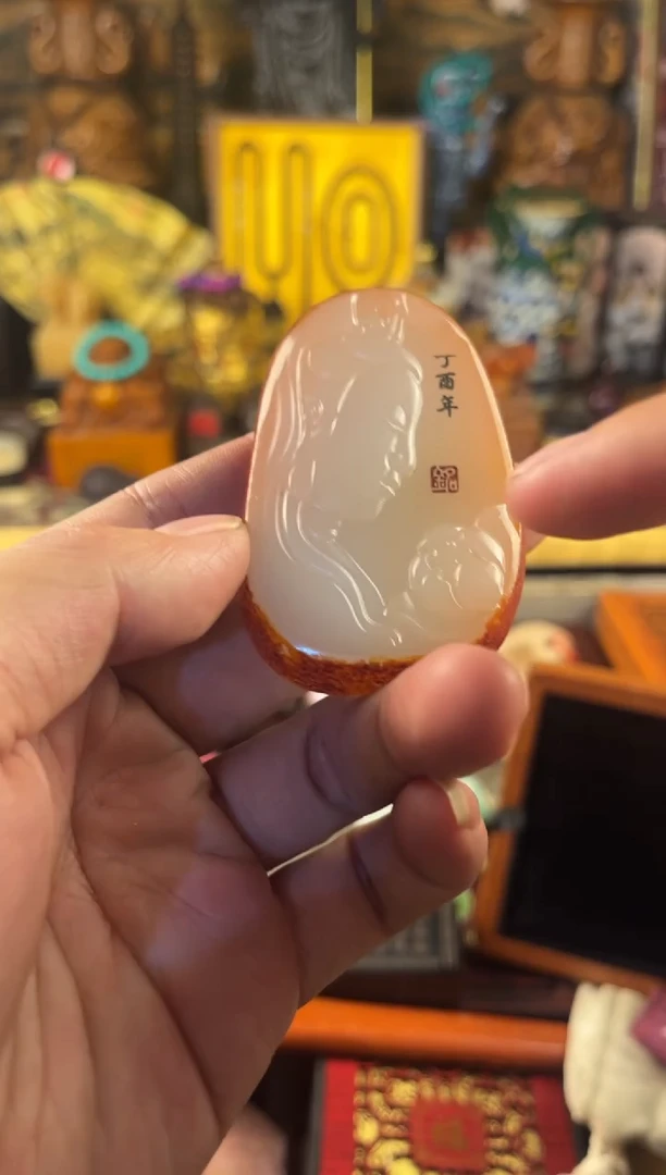 吊坠滴血莲花菩提 三三甄选
