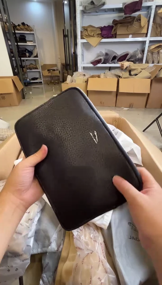 头层牛皮654编码   商场品牌尾货男包