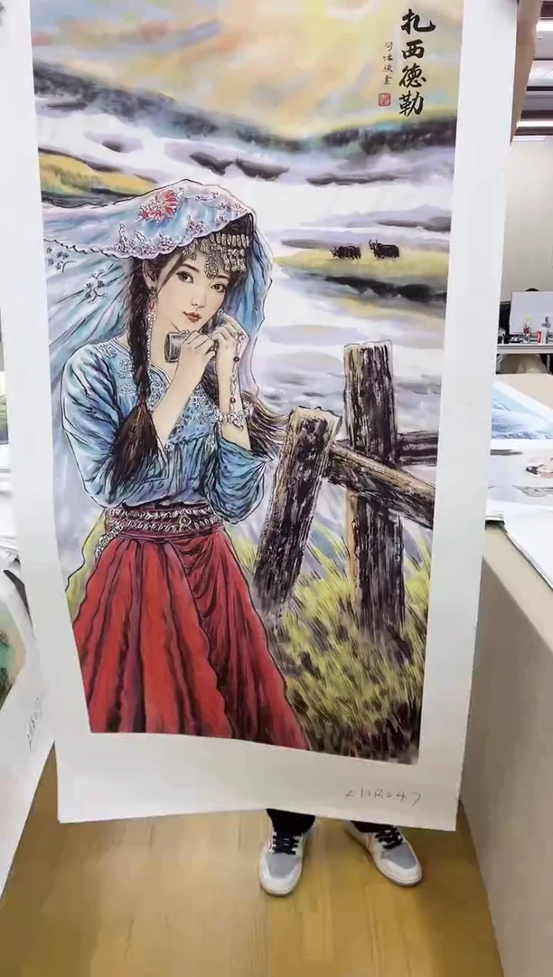 国画九霄甄选国画作品zhb047