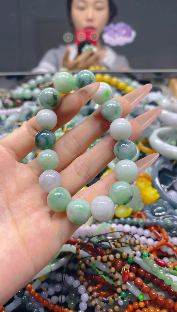 颈饰未镶嵌翡翠13MM