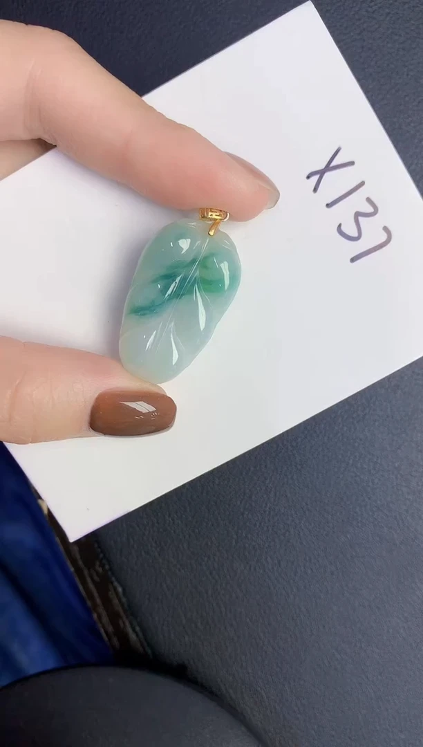 颈饰未镶嵌翡翠缅甸天然翡翠A货