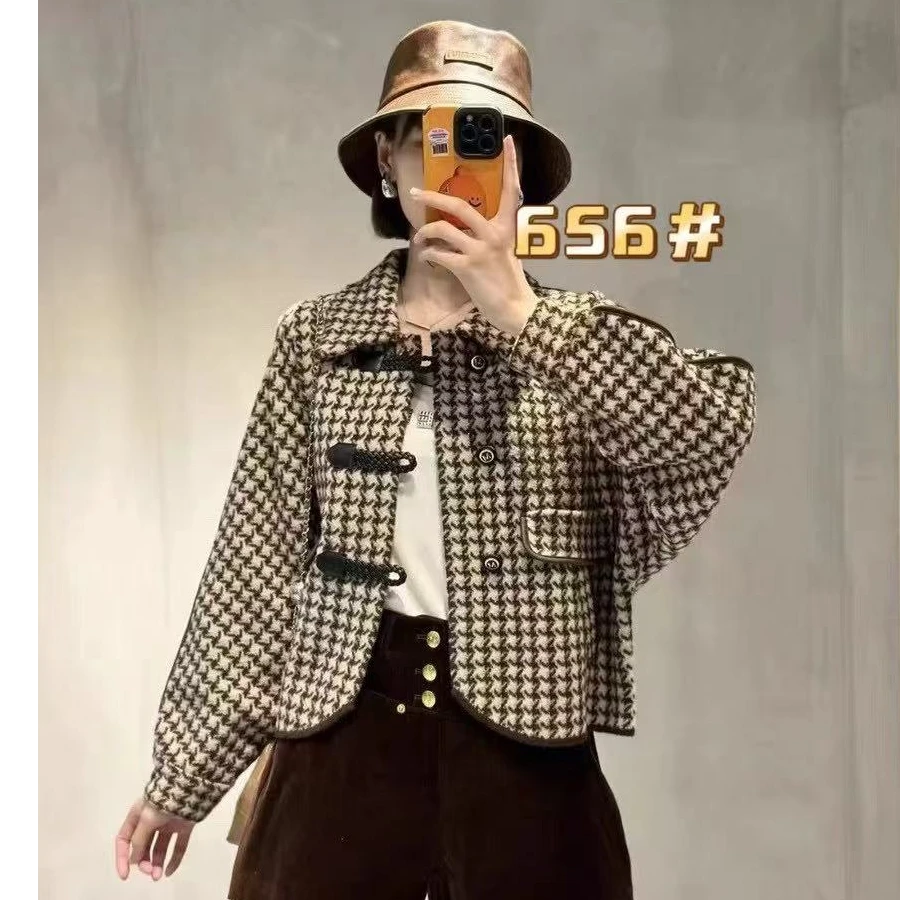 1-16找对应编号【01-40】下单现货外套春秋冬季时尚双面毛呢大外套