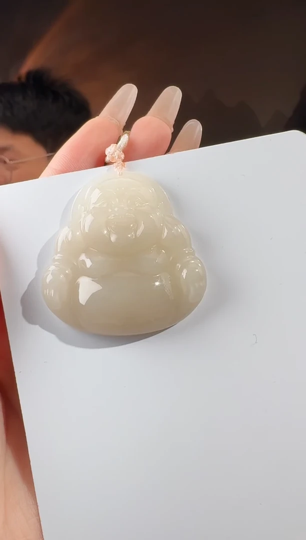 颈饰未镶嵌和田玉佛公50 无