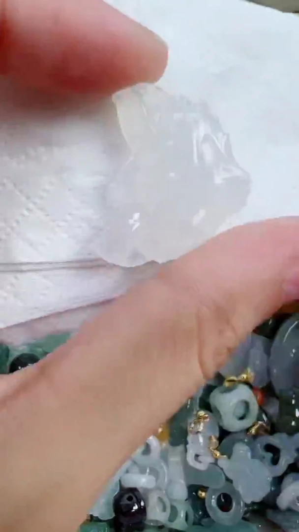 散珠翡翠275号链接，A货翡翠