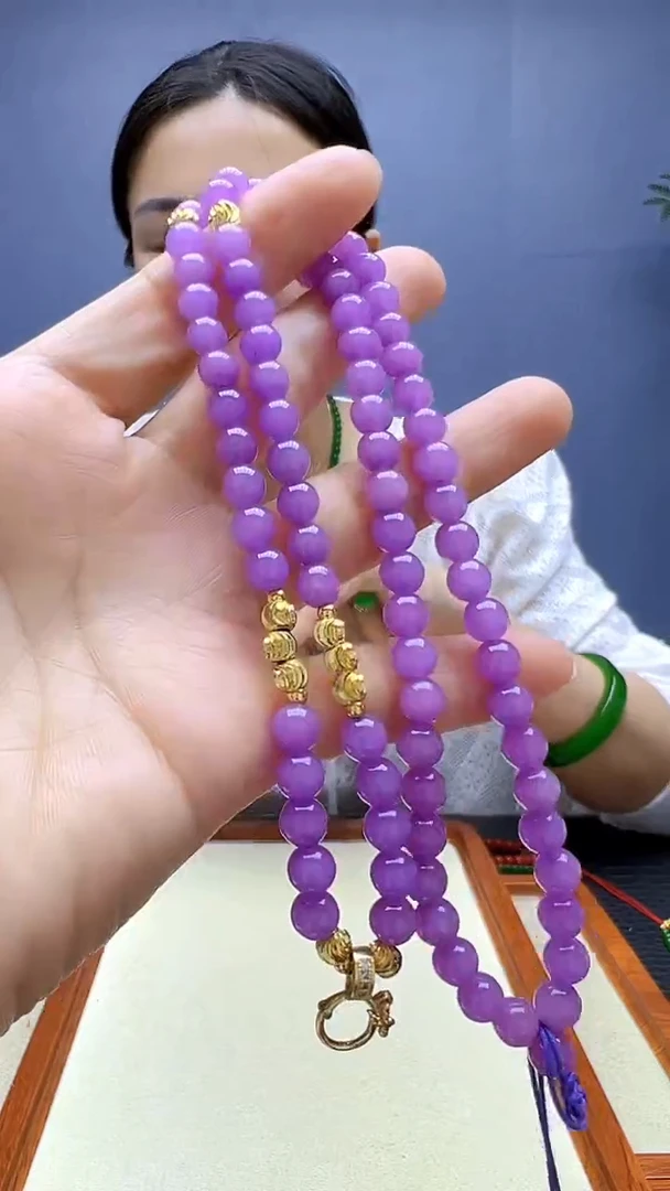 丹丹特色手工颈饰6mm项链