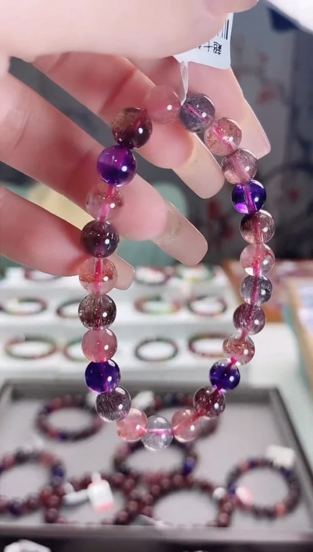 【闪购商品】水晶超七单圈7.5*未镶嵌多人多样性发其一