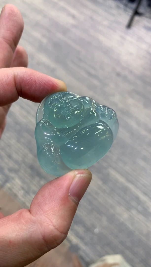 颈饰未镶嵌翡翠天然A货翡翠