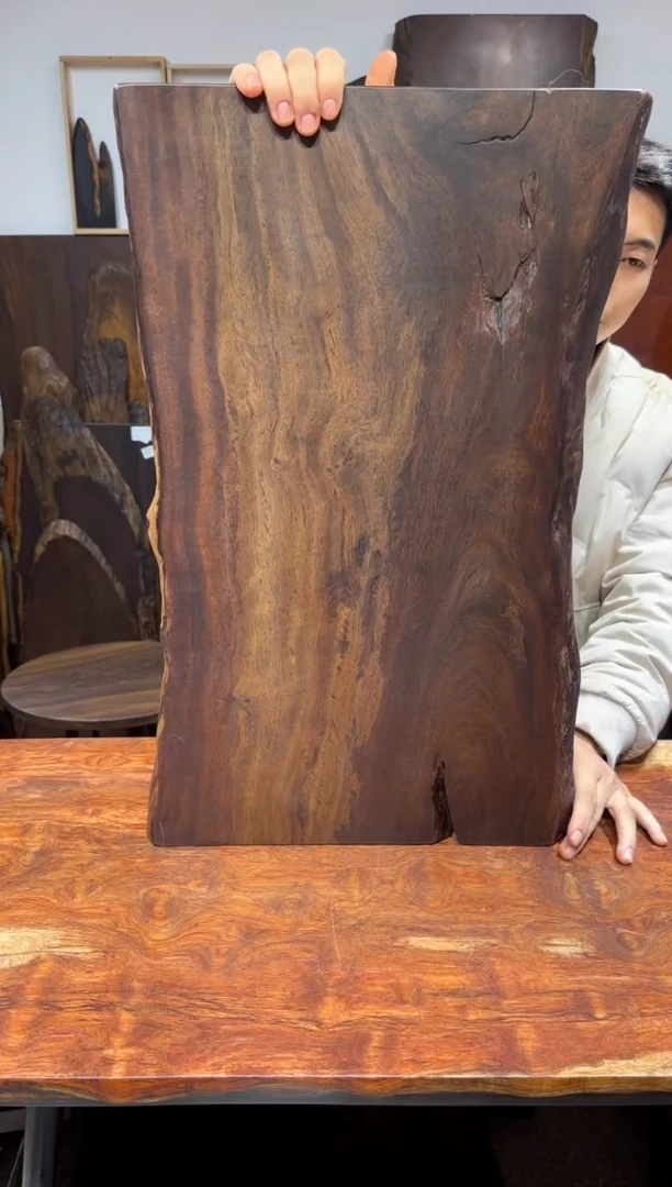 风车木（黑檀木）尺寸65*38*2.5编号446