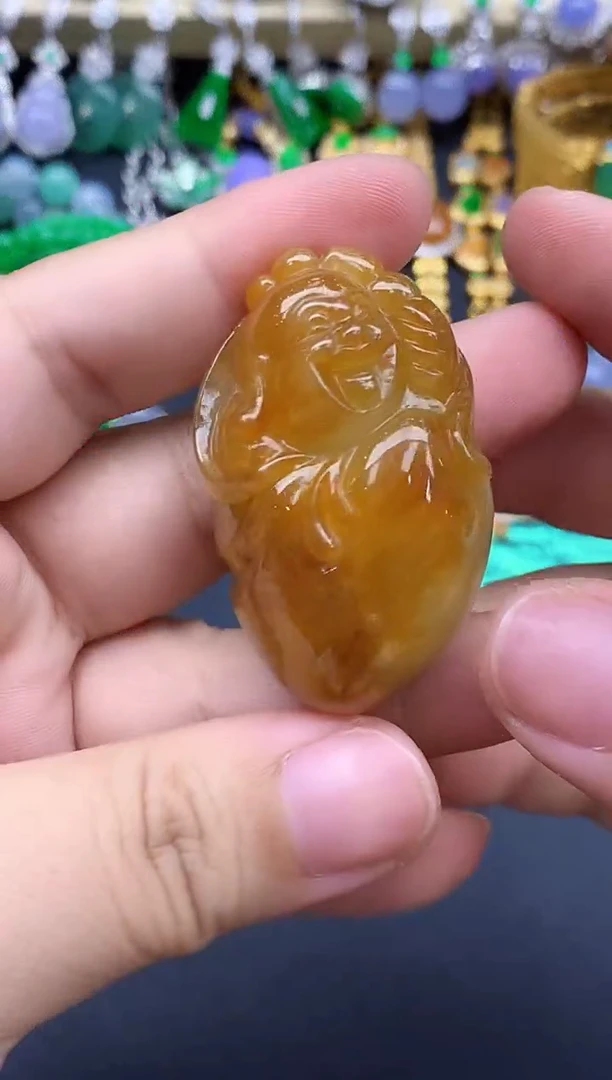 颈饰未镶嵌翡翠489-中国好珍宝