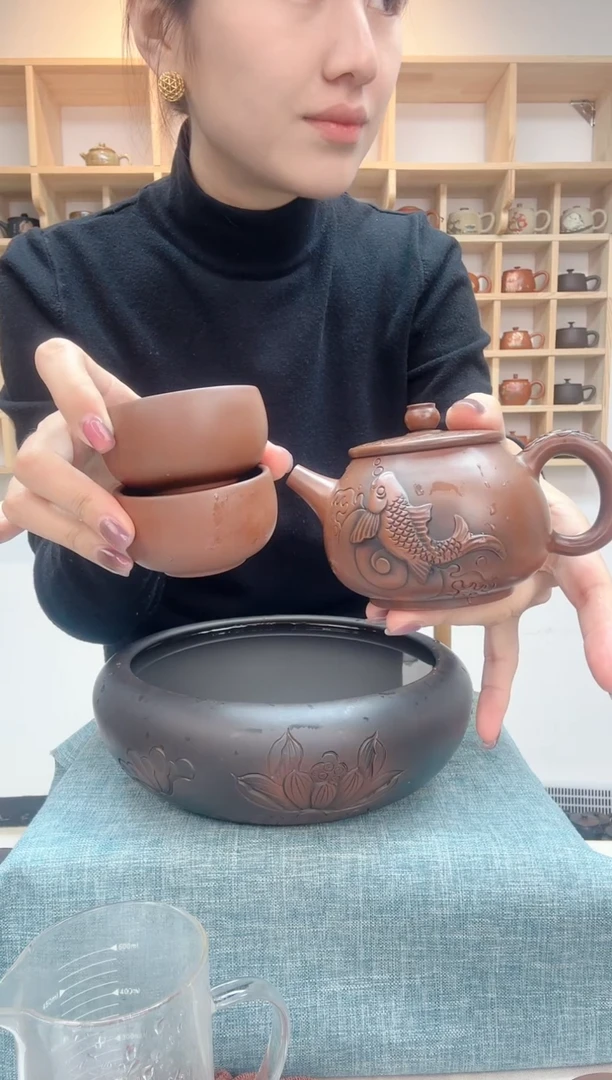 【闪购商品】星月玩壶建水紫陶