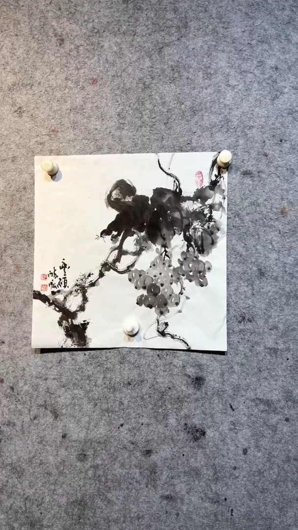 国画岁**好张自学水墨国画11