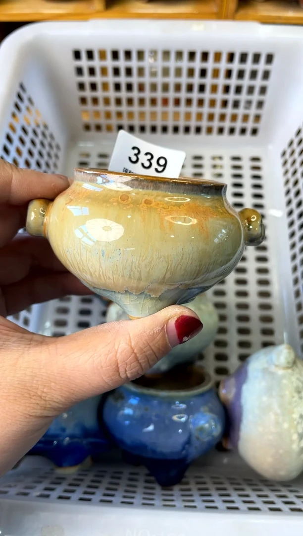 【闪购商品】陶339 内口4.5【多肉花盆多肉盆】