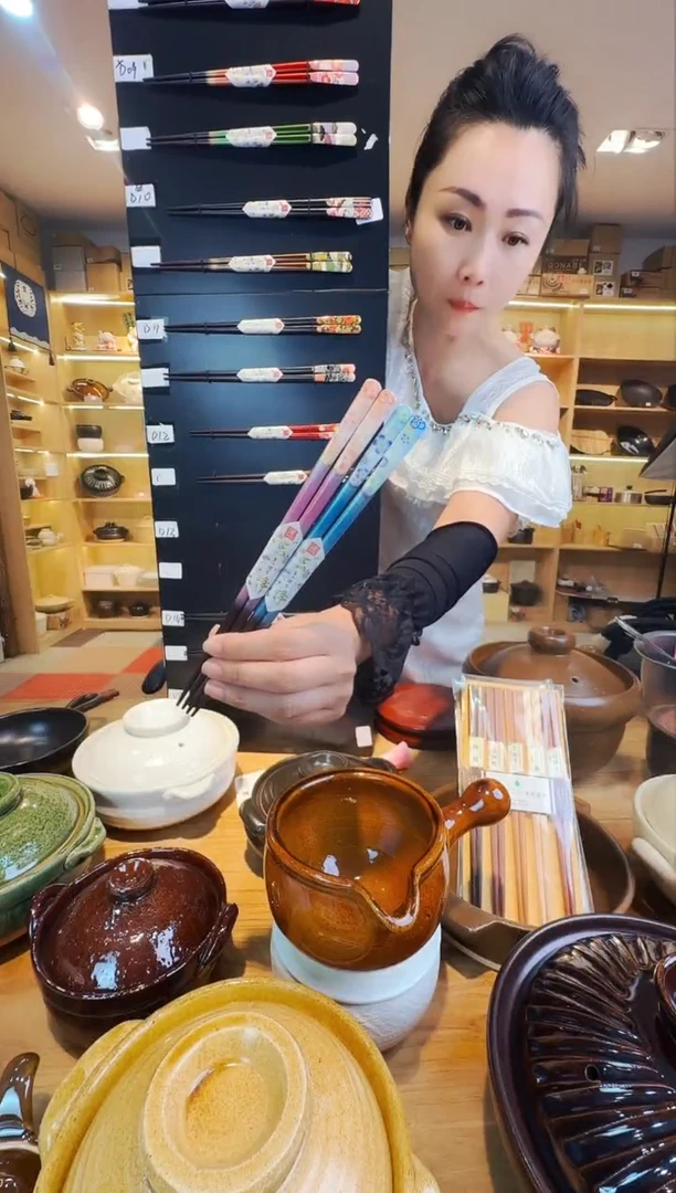 用****2日本进口粉蓝情侣筷