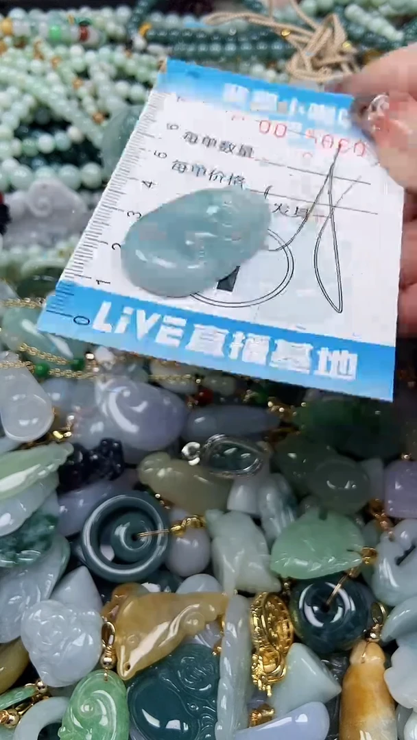 【闪购商品】翡翠颈饰未镶嵌闪购0000560多样性发其一