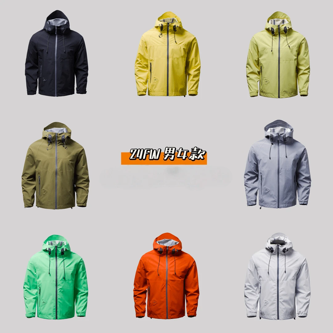 男女同款软壳户外防水三防外套连帽夹克91099