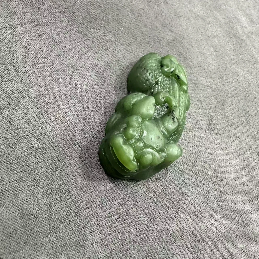 【大喜珠宝】天然和田玉貔恘吊坠（颜色微区多样性发货拍一发一）