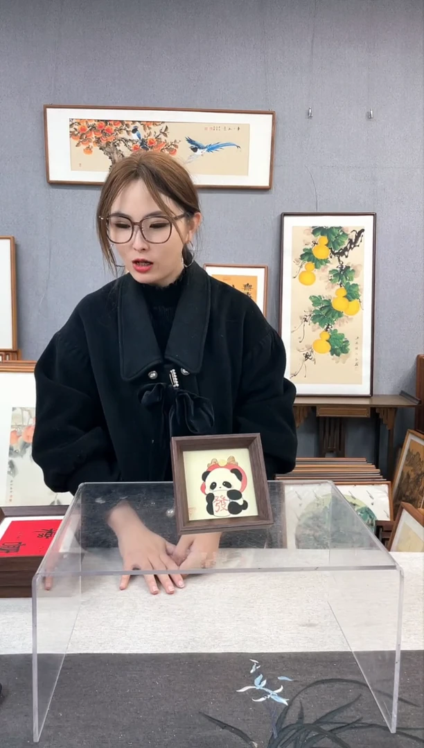 【闪购商品】国画5寸-小摆台作品-