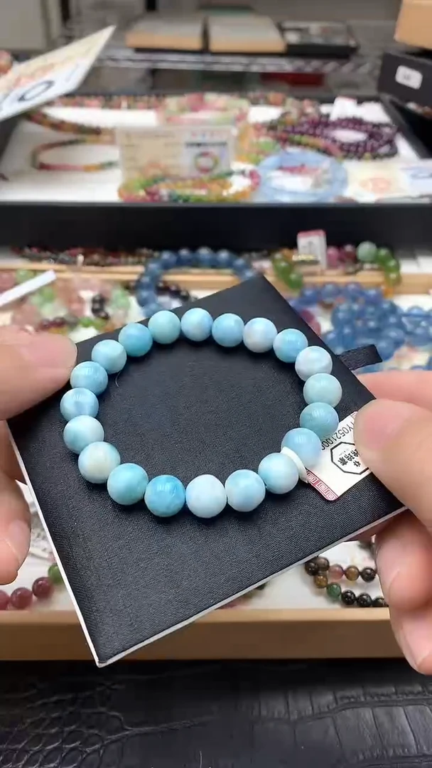 【闪购商品】针钠钙石（海纹石）手链未镶嵌手链61