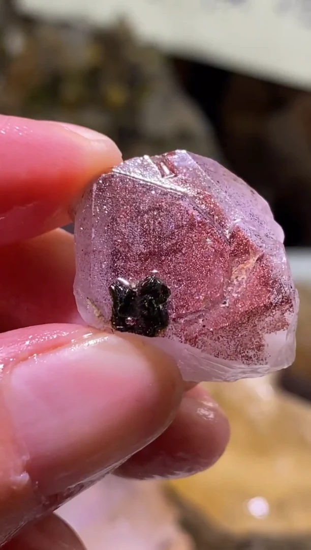 未镶嵌珠宝半成品水晶34号四川超七花园水晶