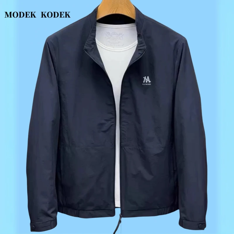 MODEK KODEK高级感潮牌男防风立领夹克秋冬新款简约商务休闲外套