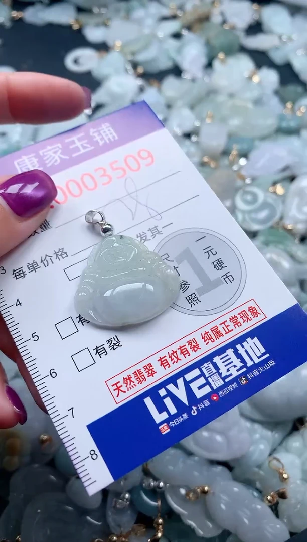 颈饰未镶嵌翡翠3509
