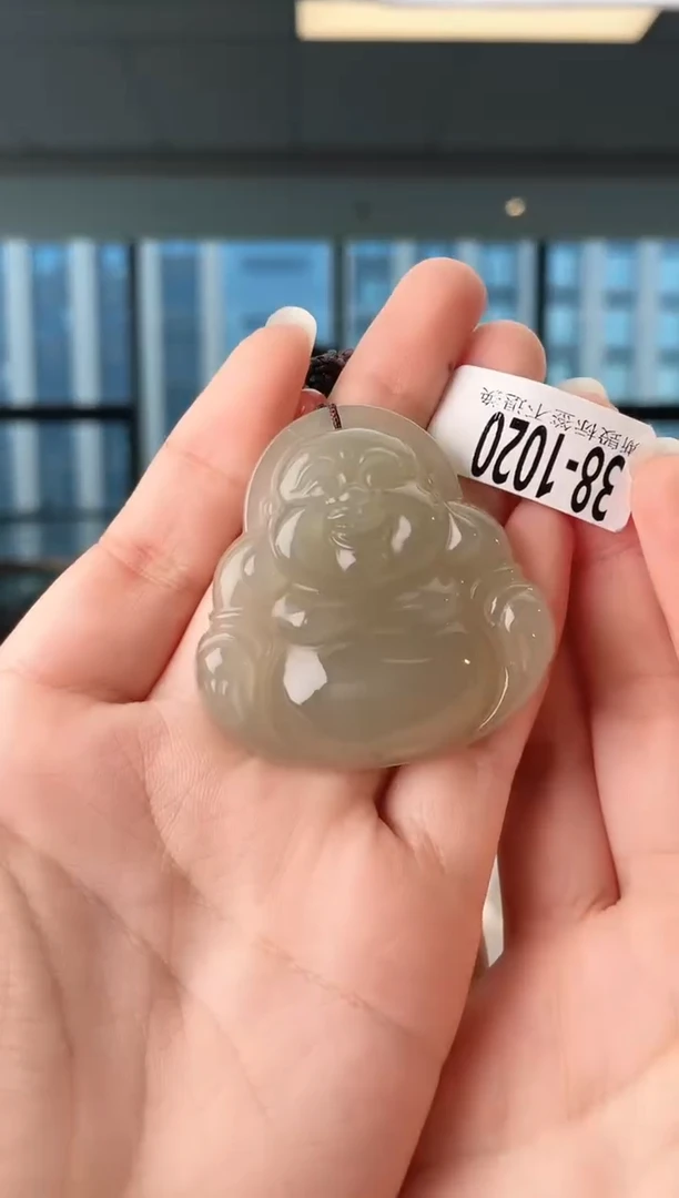 颈饰未镶嵌和田玉45+佛公 1020
