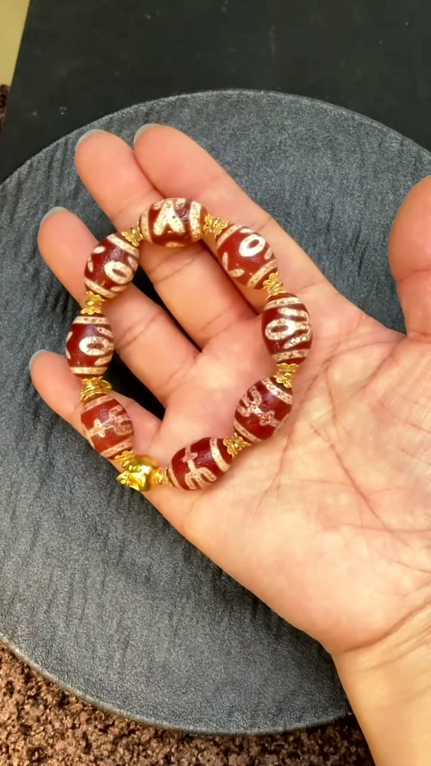 玛瑙/玉髓颈饰未镶嵌贵R手串