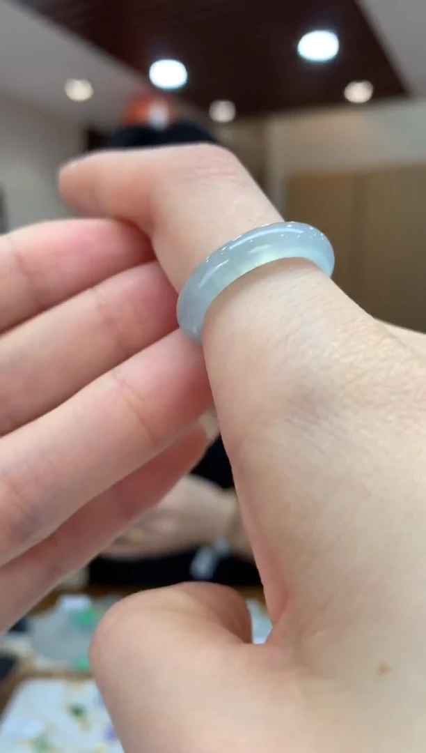 未镶嵌戒圈翡翠戒圈16