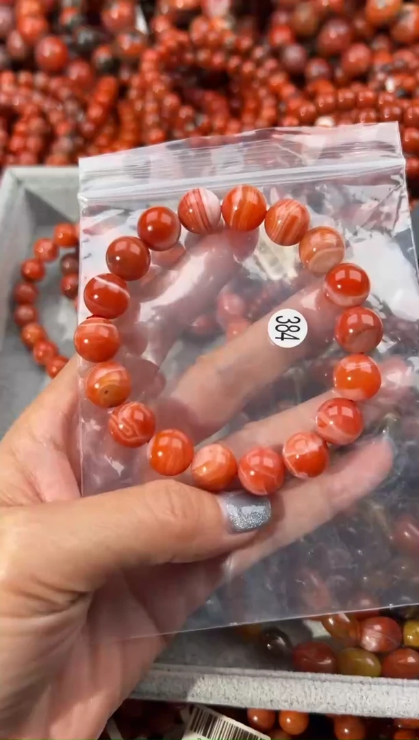 未镶嵌手串南红玛瑙11+