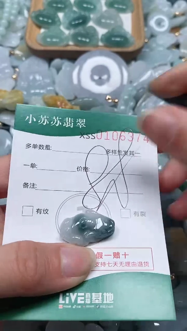 【闪购商品】翡翠颈饰未镶嵌闪购商品0106374