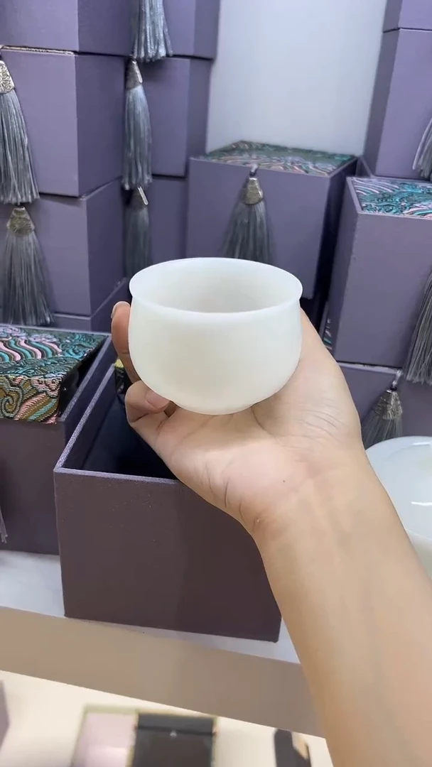 龙泉云间青瓷小米茶器