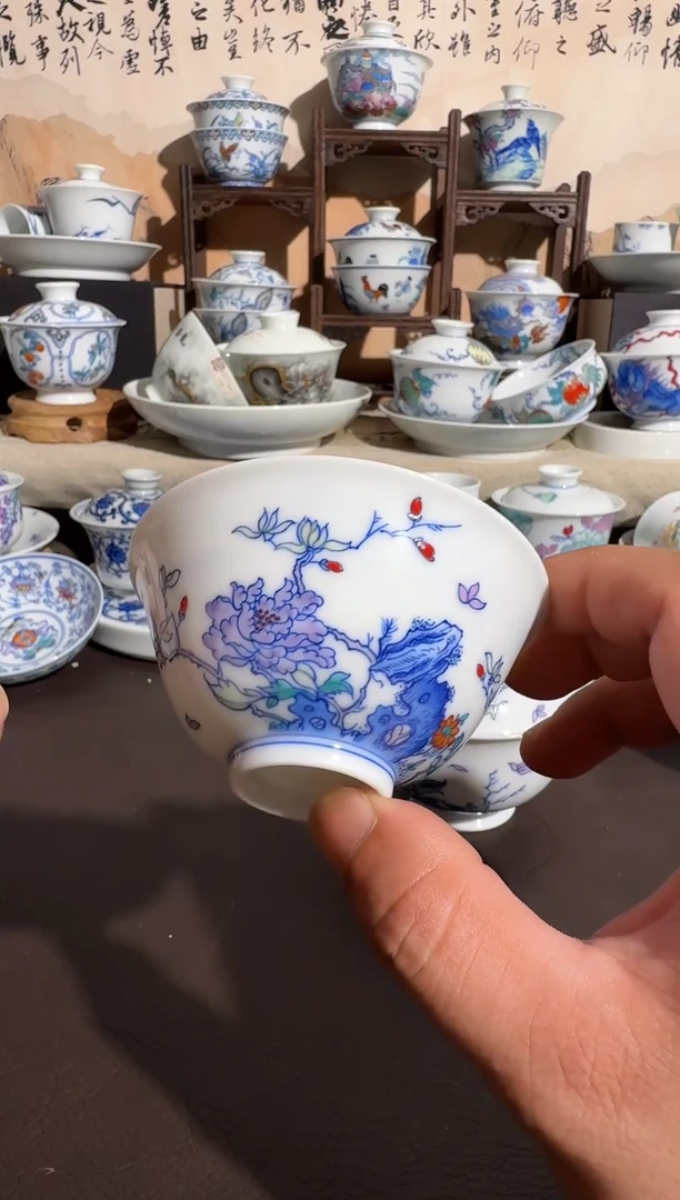 景德镇手绘茶器静祎山房