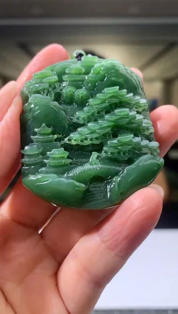 颈饰未镶嵌和田玉110606多样性发一