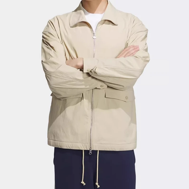 Adidas/阿迪达斯 ~新款宽松运动休闲翻领夹克透气外套IN0997