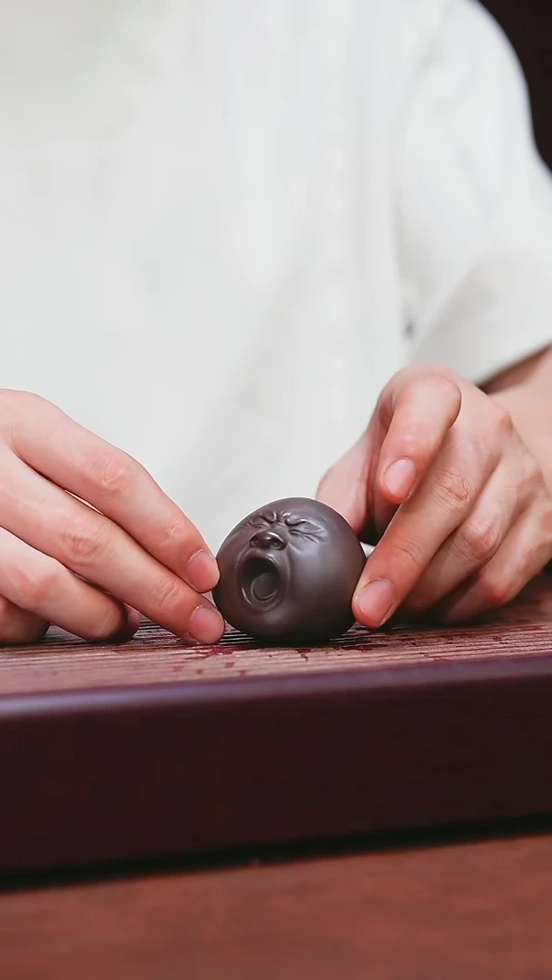 紫砂公道杯宜兴原矿紫砂   哈欠