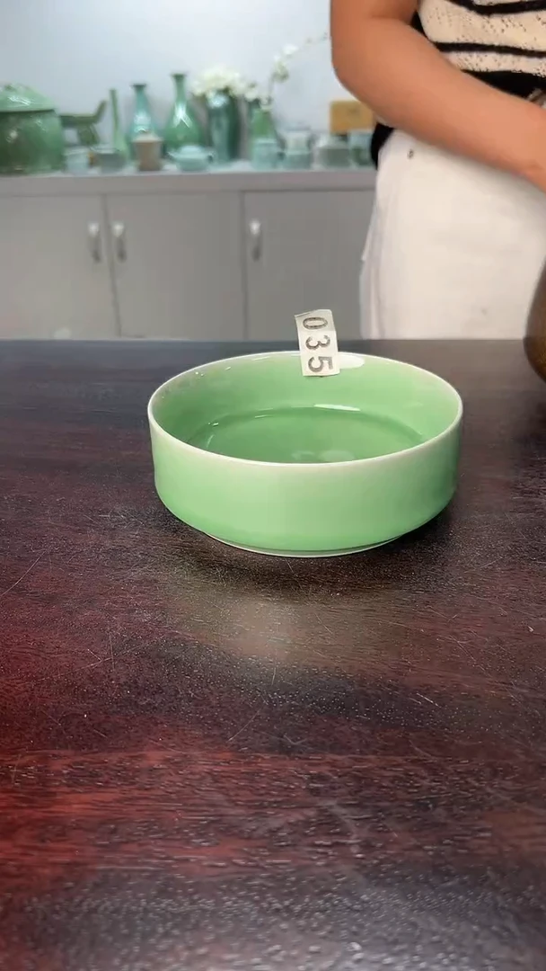 龙泉云间青瓷小米茶器