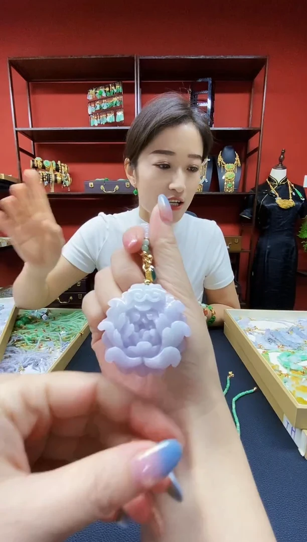 颈饰未镶嵌翡翠翡翠吊坠