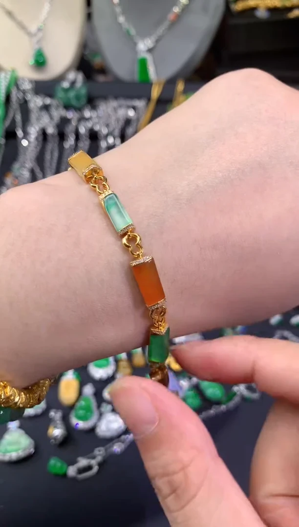 未镶嵌手链翡翠Z76|13800